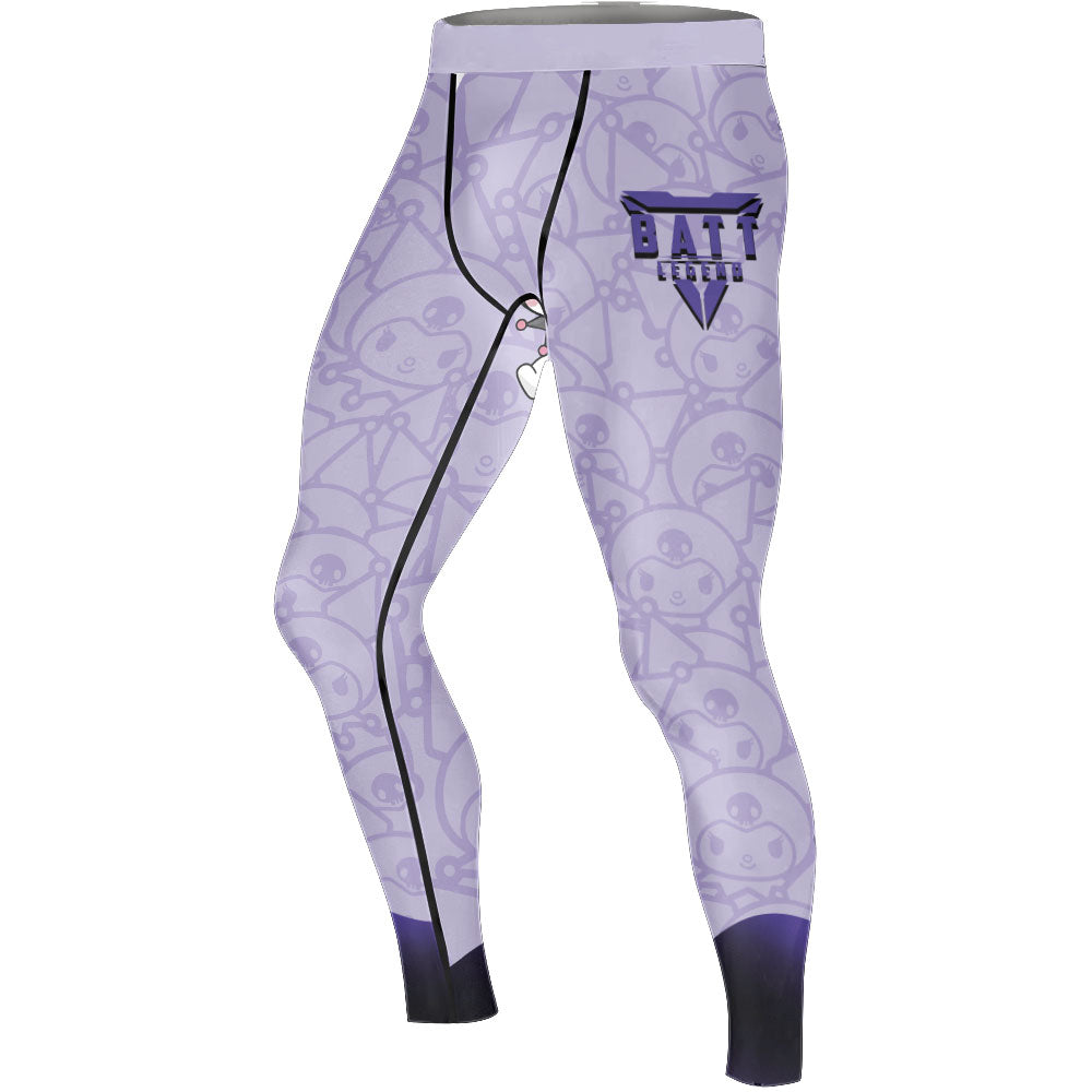 Tricksy Kuromi Men's Compression Leggings