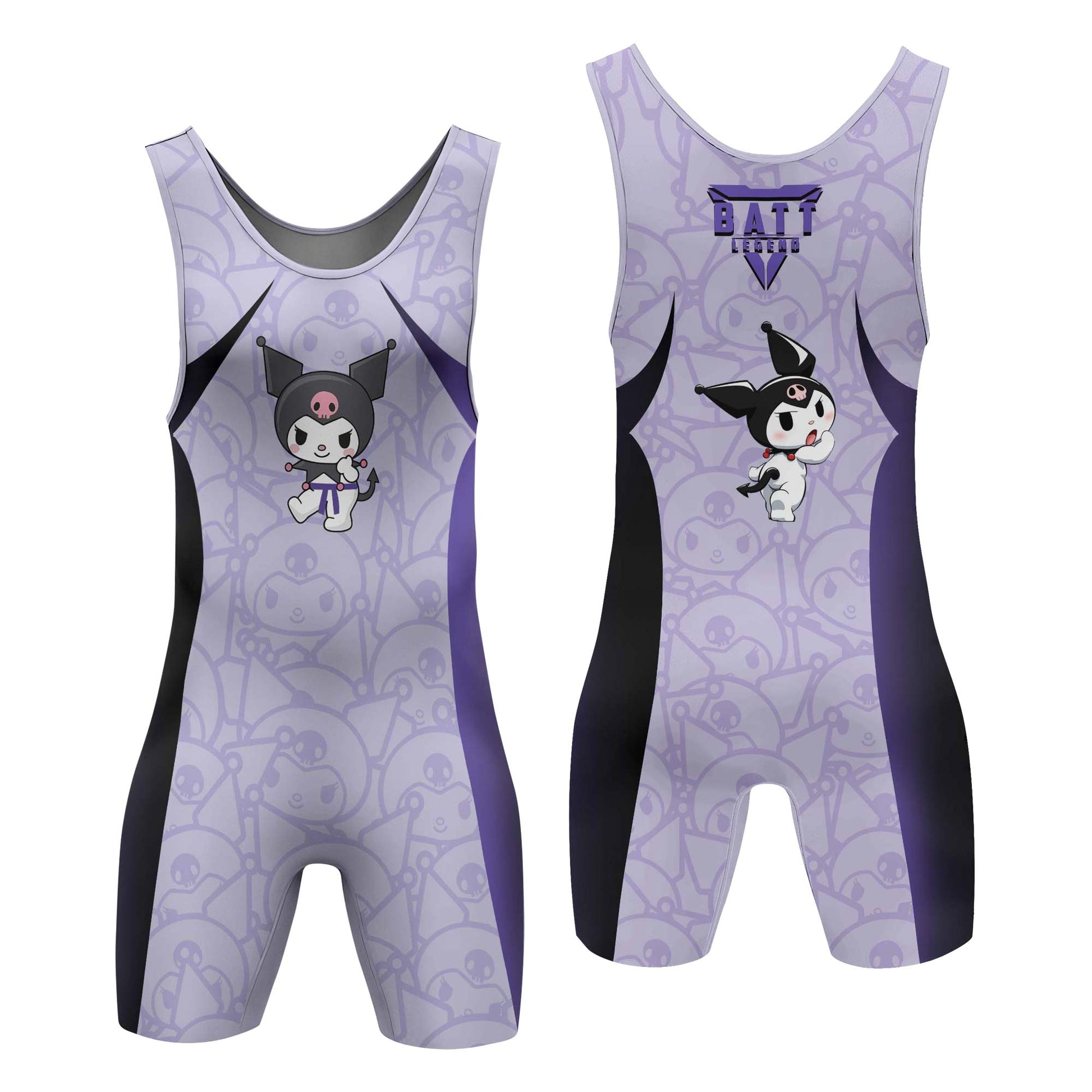 Tricksy Kuromi Wrestling Singlet