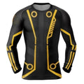Tron Legacy Yellow Uniform Rash Guard