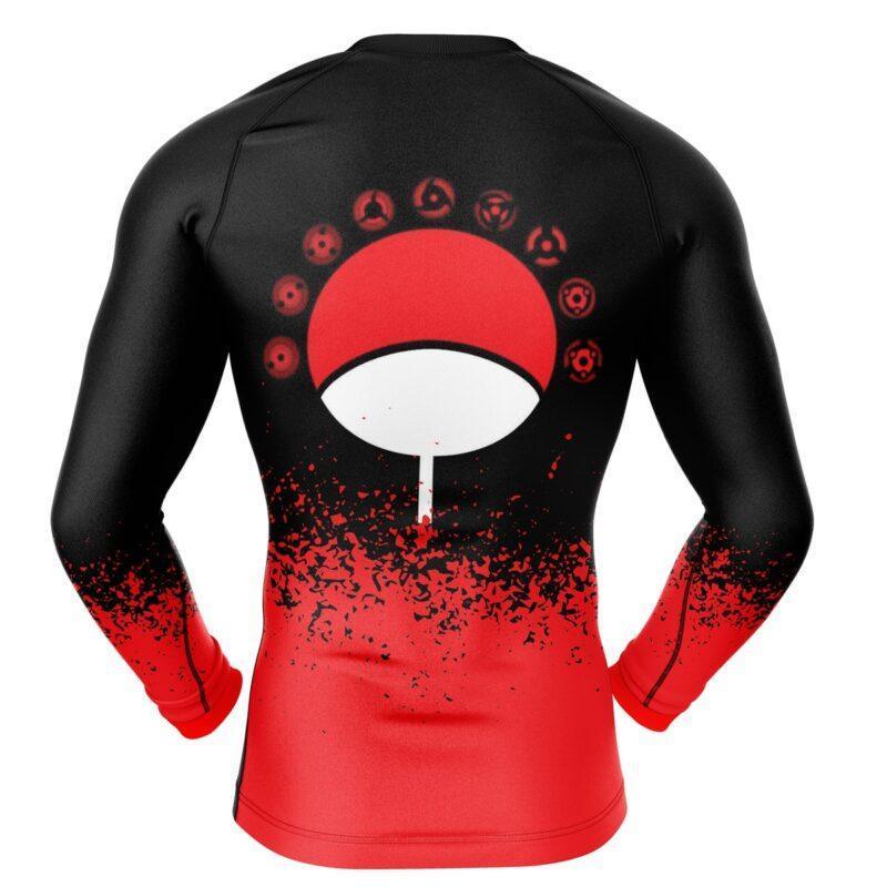 Uchiha Clan Symbol Rash Guard | Jiu Jitsu Rash Guard