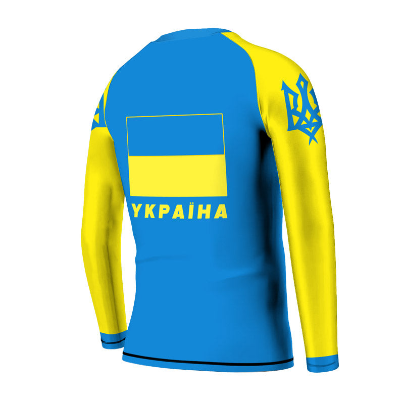 Ukraine Kids Rash Guard