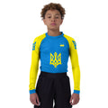 Ukraine Kids Rash Guard