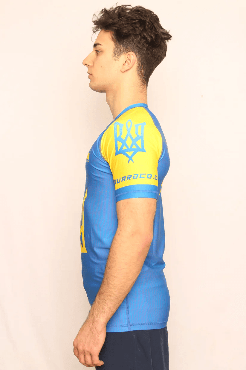 Ukraine Short Sleeve Rash Guard