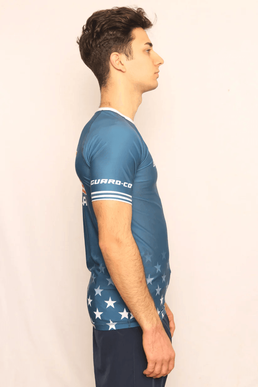 United State Short Sleeve Rash Guard