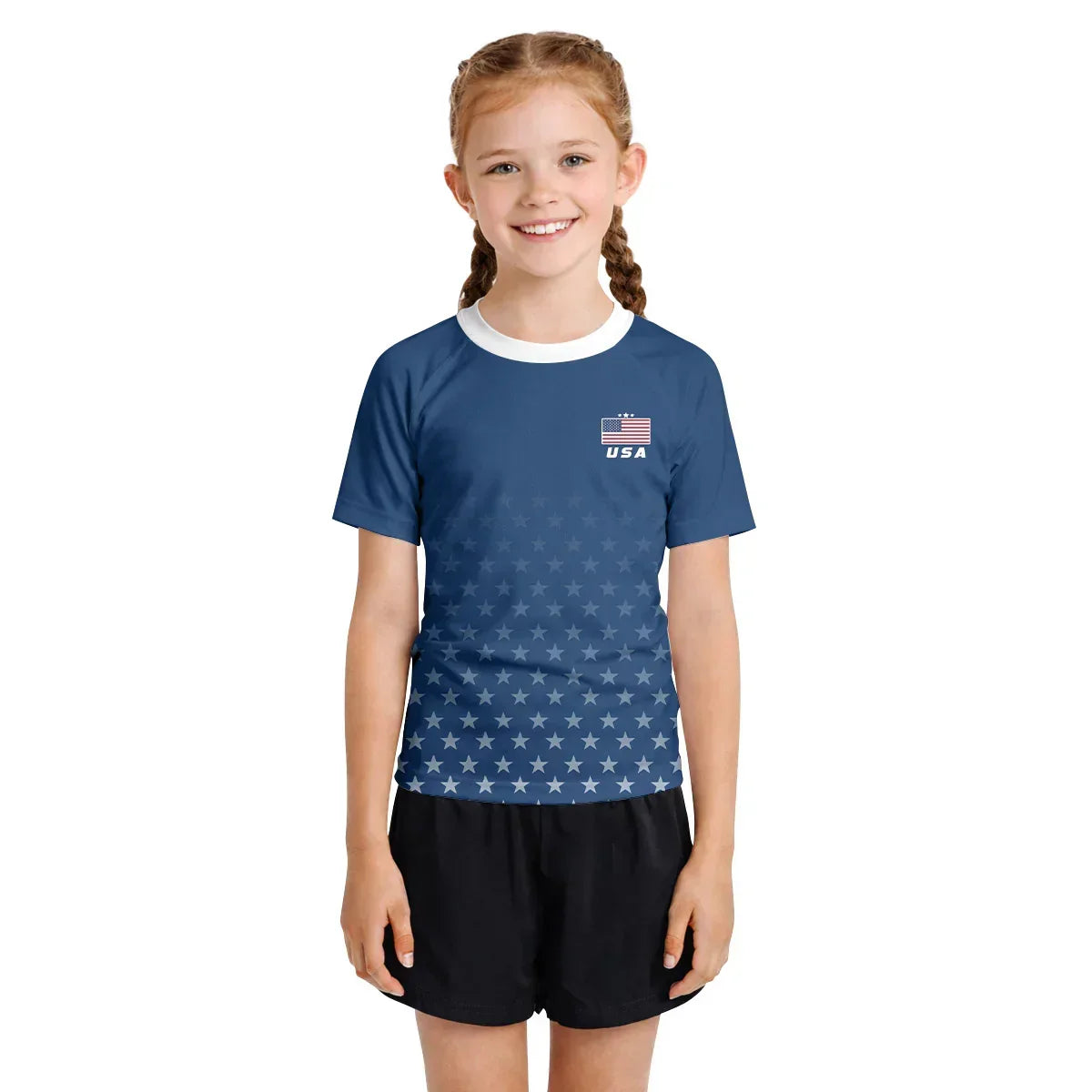 United States Kids Rash Guard