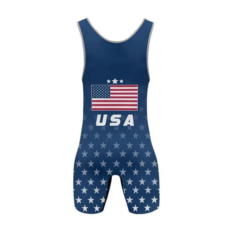 United States Wrestling Singlet - Dynamic Athletic Wear