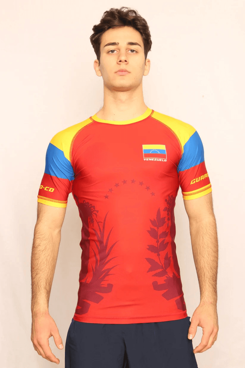 Venezuela Short Sleeve Rash Guard