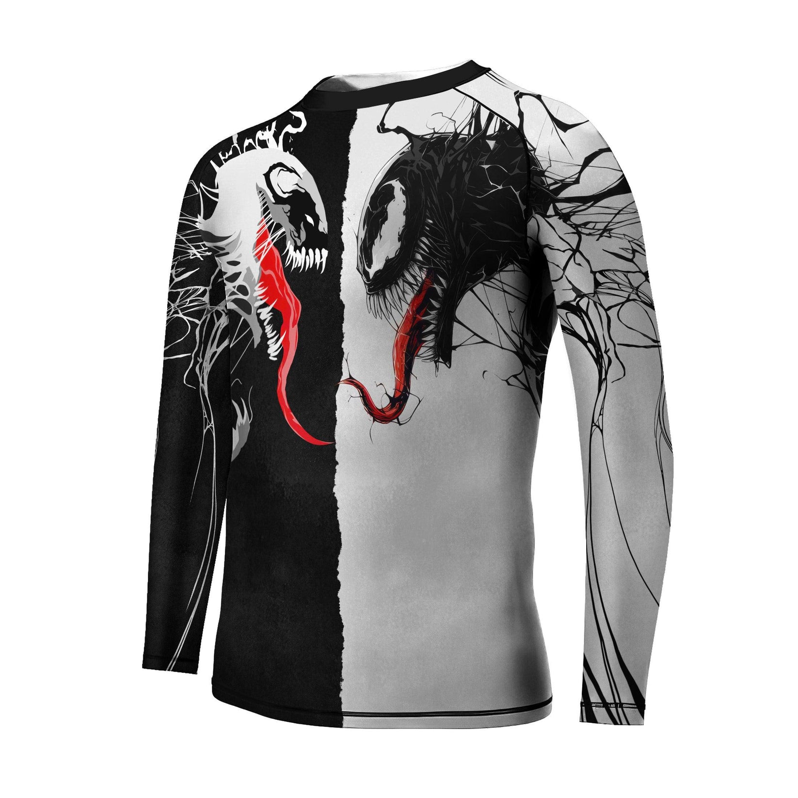 Venom And Anti-Venom Combat Kids Rash Guard | Athletic Wear