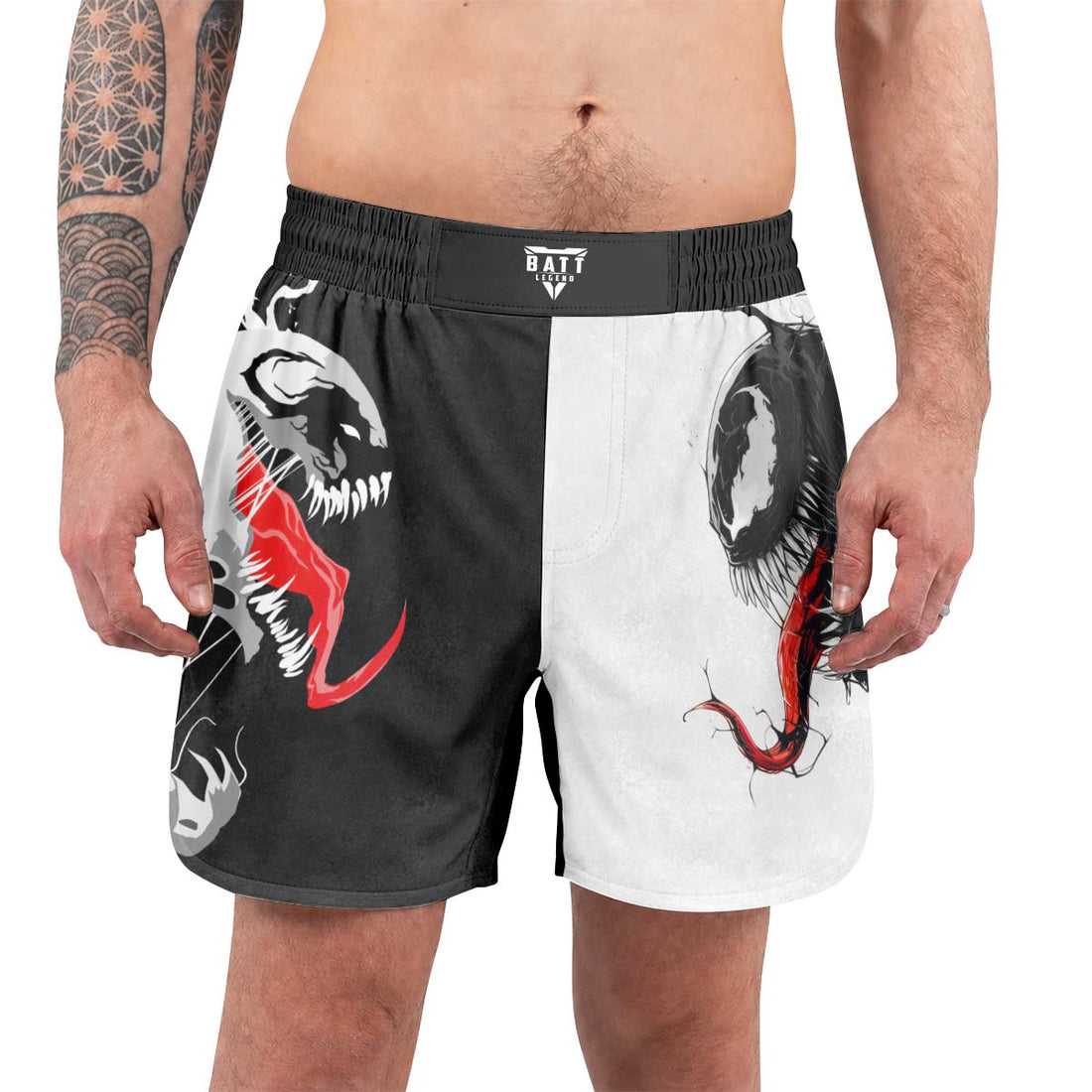 Venom And Anti-Venom Combat Grappling Shorts