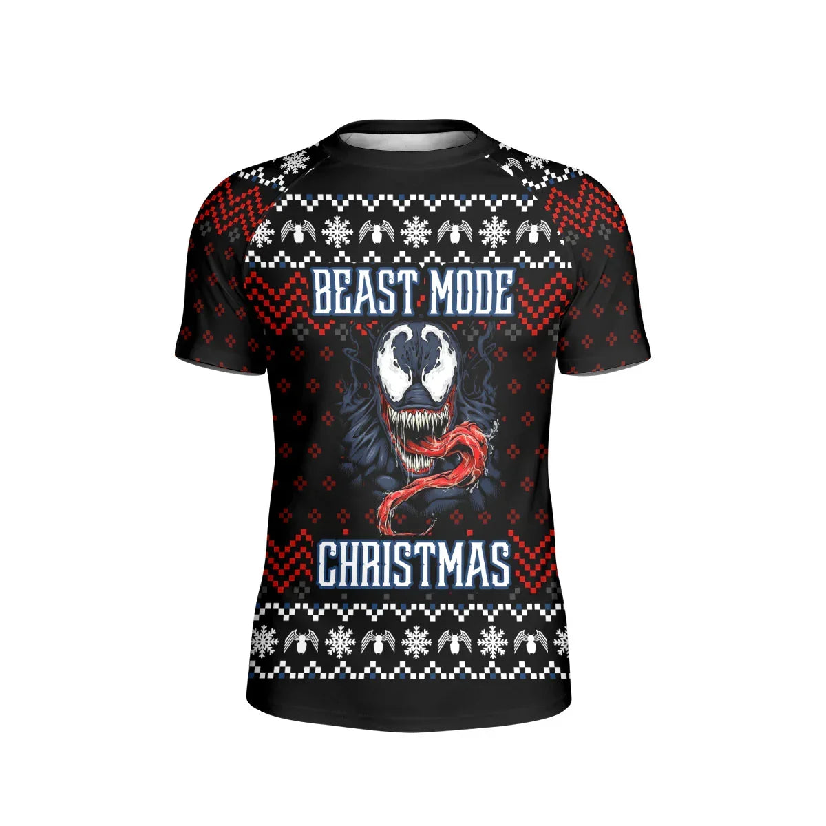 Venom Christmas Beast Mode Kids Rash Guard