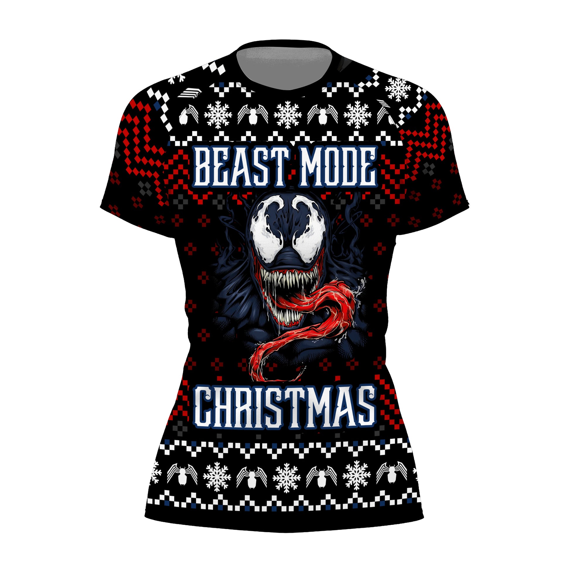 Venom Christmas Beast Mode Rash Guard