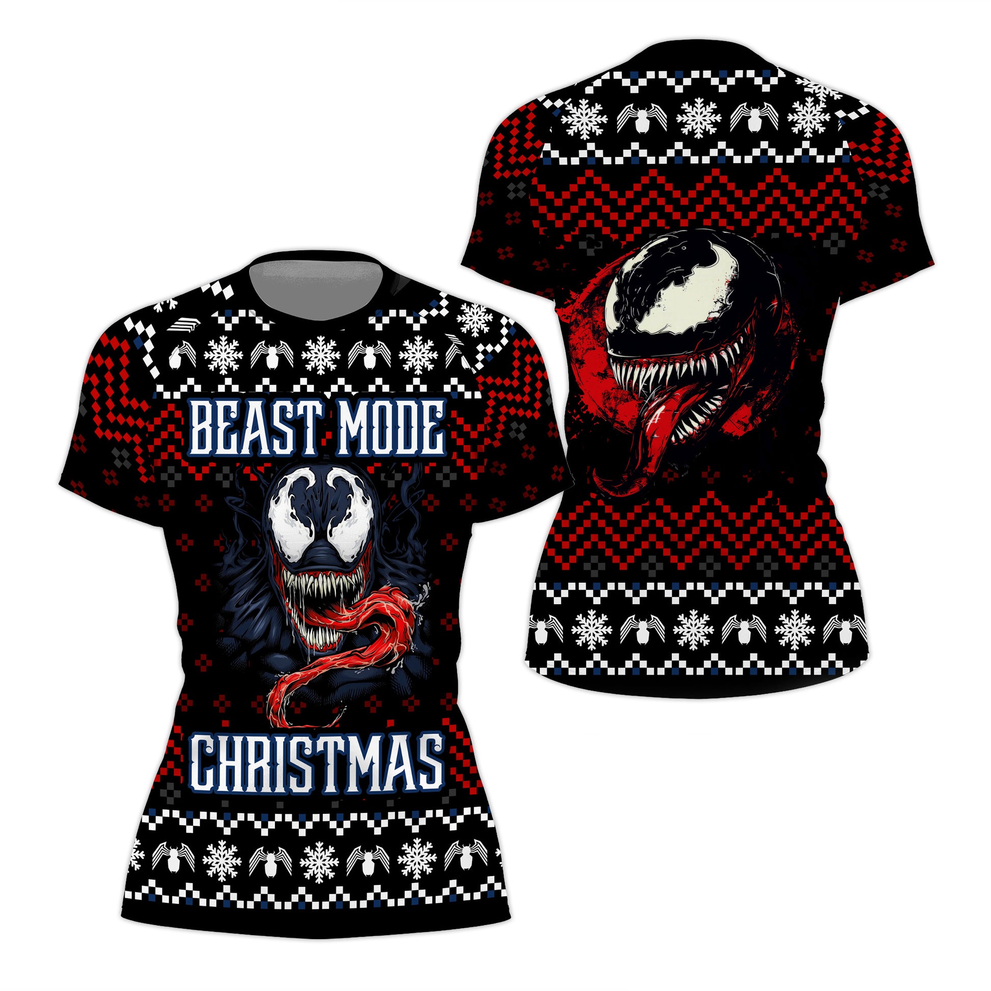 Venom Christmas Beast Mode Rash Guard