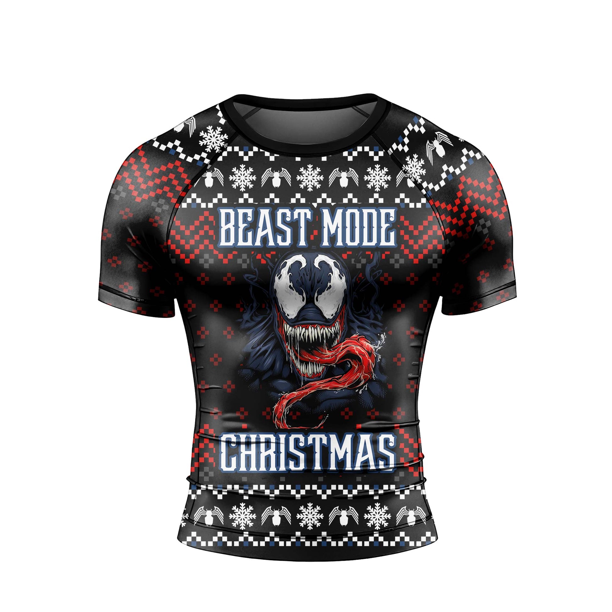 Venom Christmas Beast Mode Rash Guard