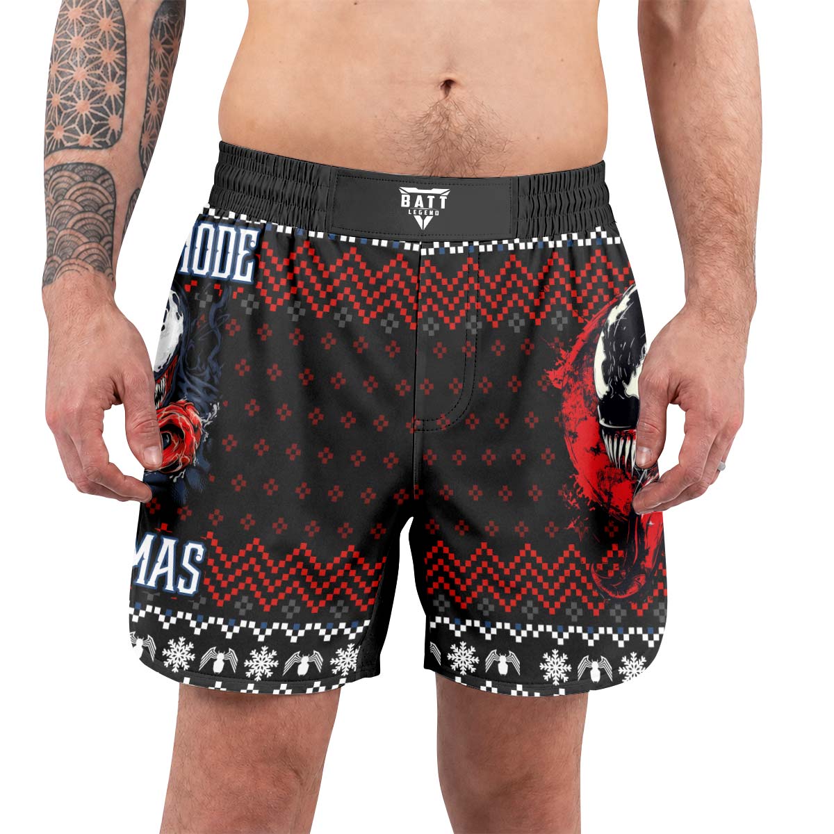 Venom Christmas Beast Mode Grappling Shorts
