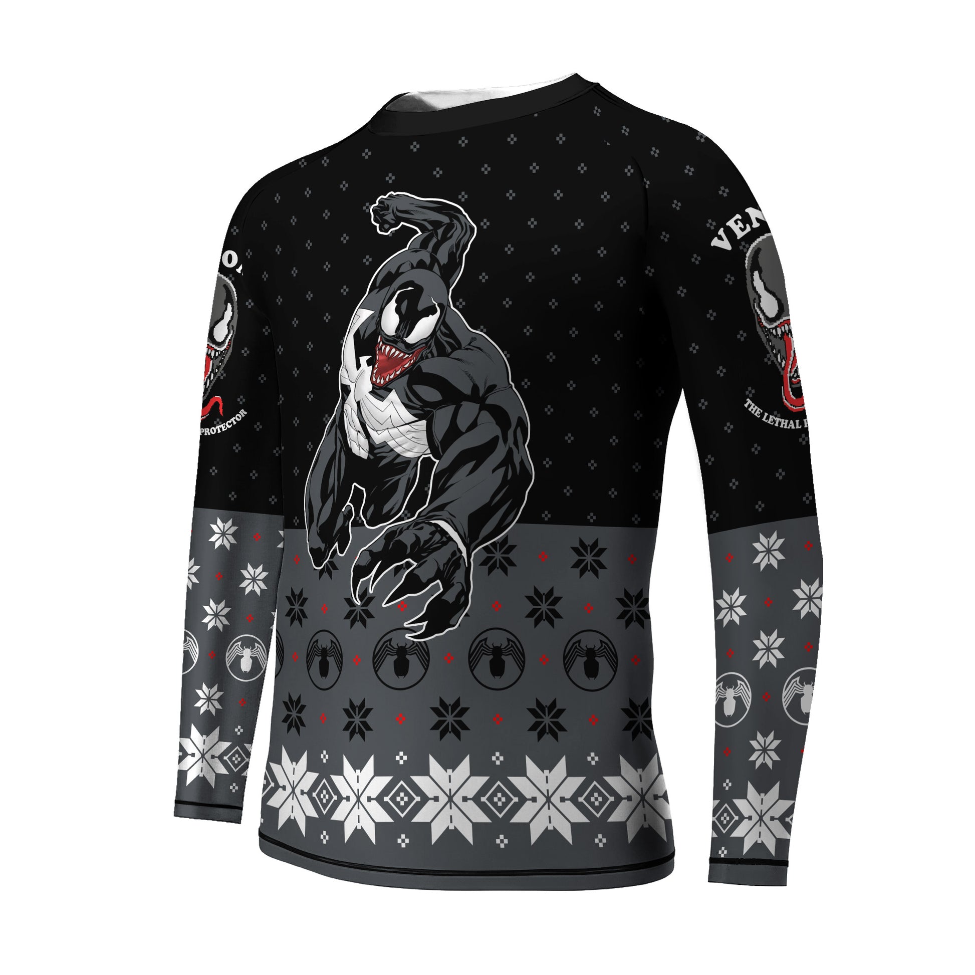 Venom Christmas Kids Rash Guard