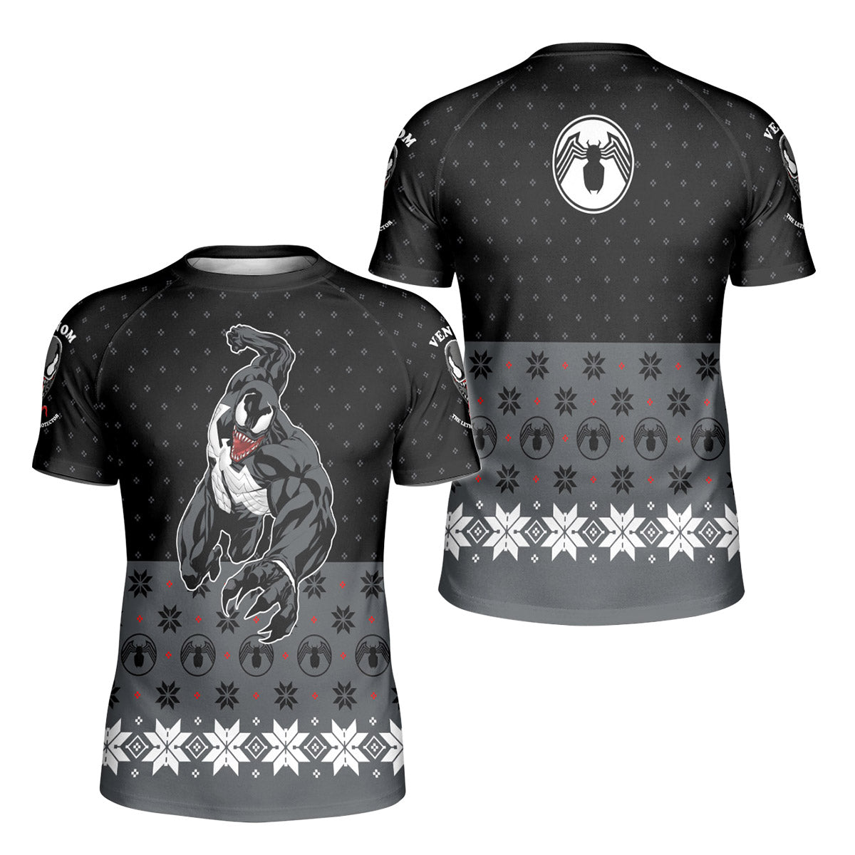 Venom Christmas Kids Rash Guard