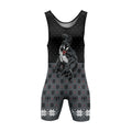 Venom Christmas Wrestling Singlet