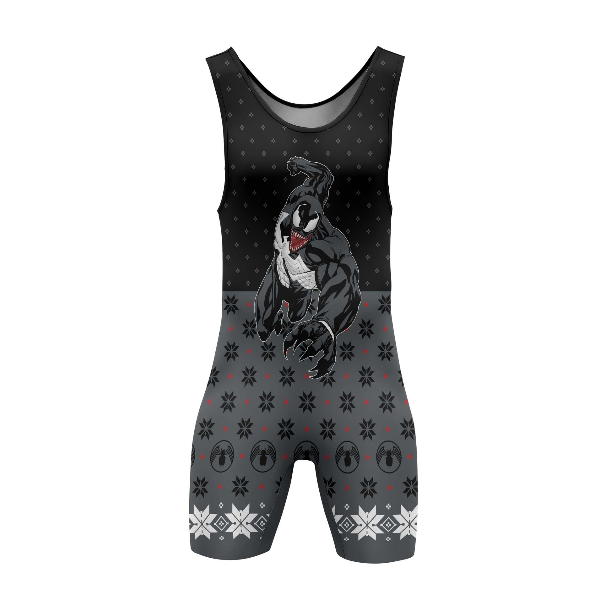 Venom Christmas Wrestling Singlet