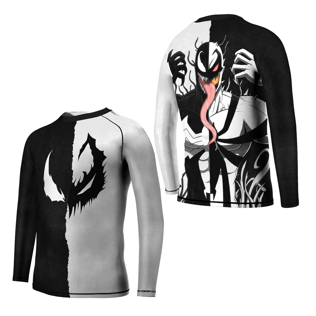 Venom Half Side Anti-Venom Kids Rash Guard