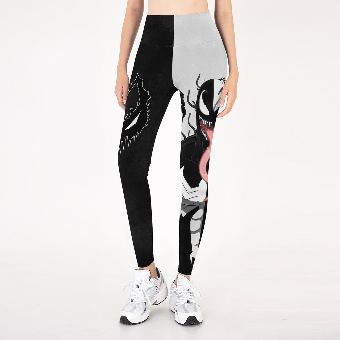 Venom Half Side Anti-Venom Leggings