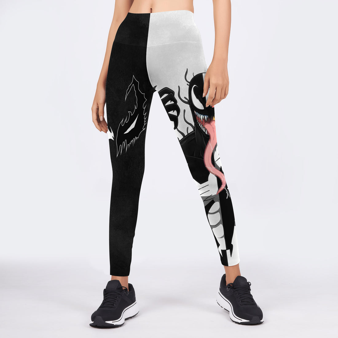 Venom Half Side Anti-Venom Leggings