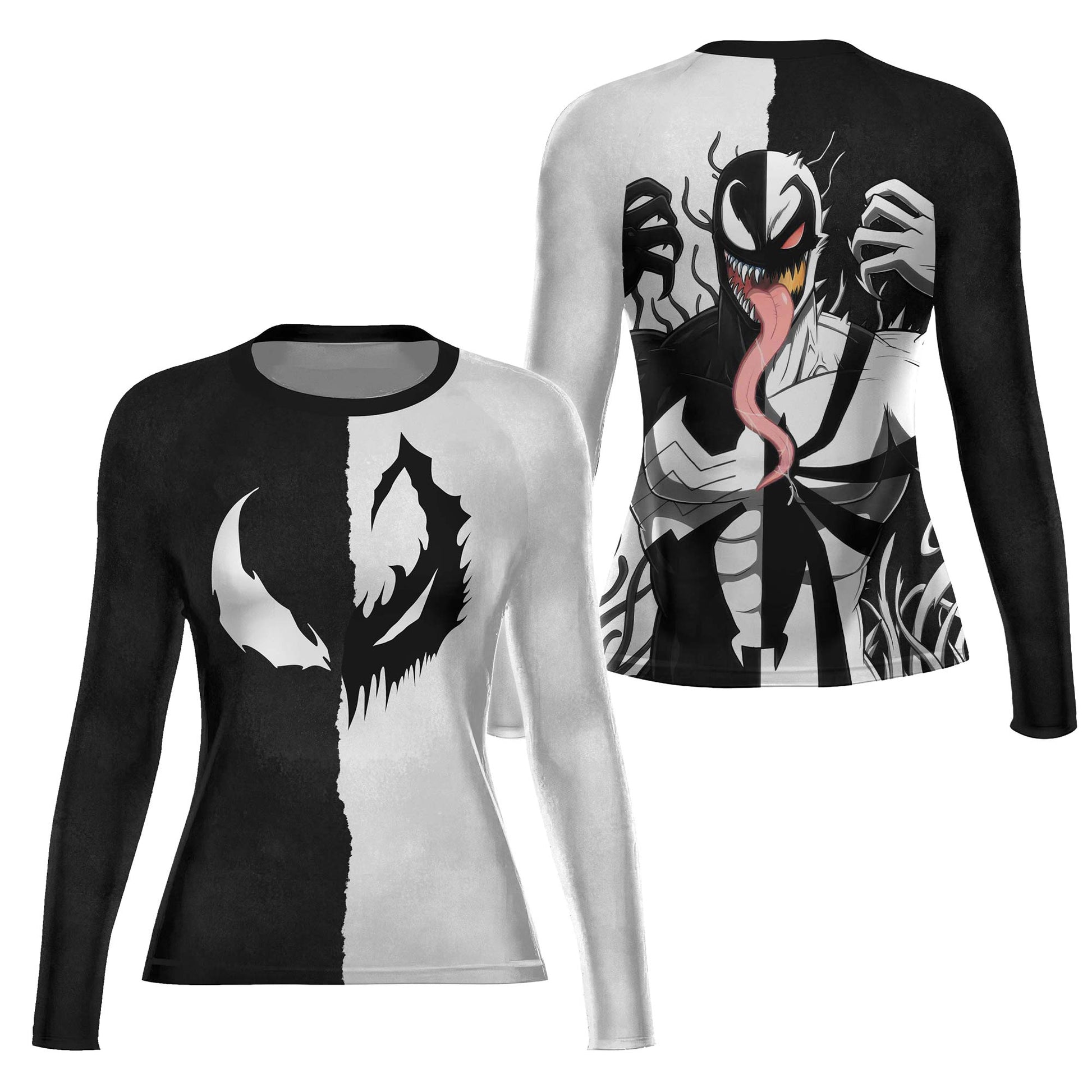 Venom Half Side Anti-Venom Rash Guard