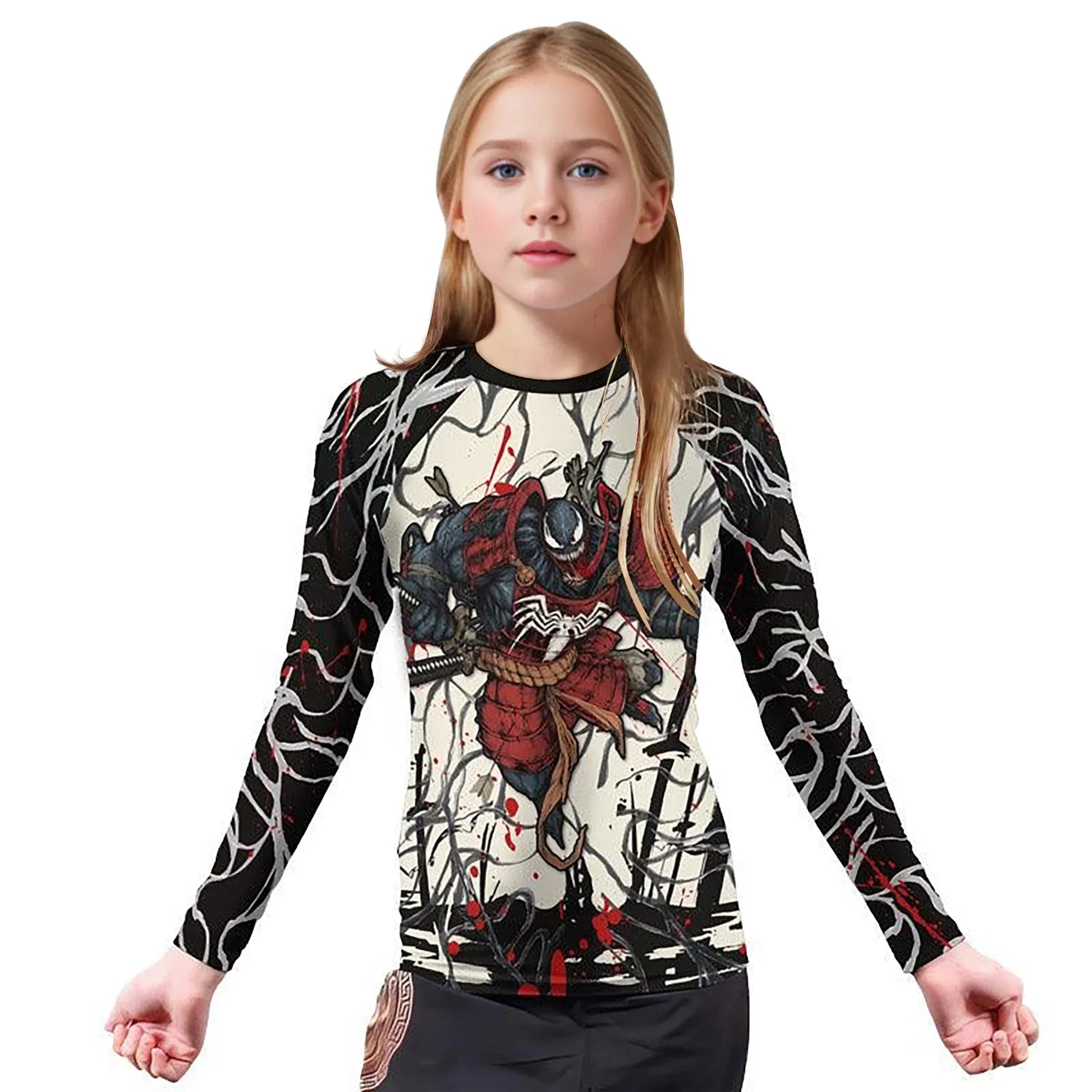 Venom Samurai Kids Rash Guard