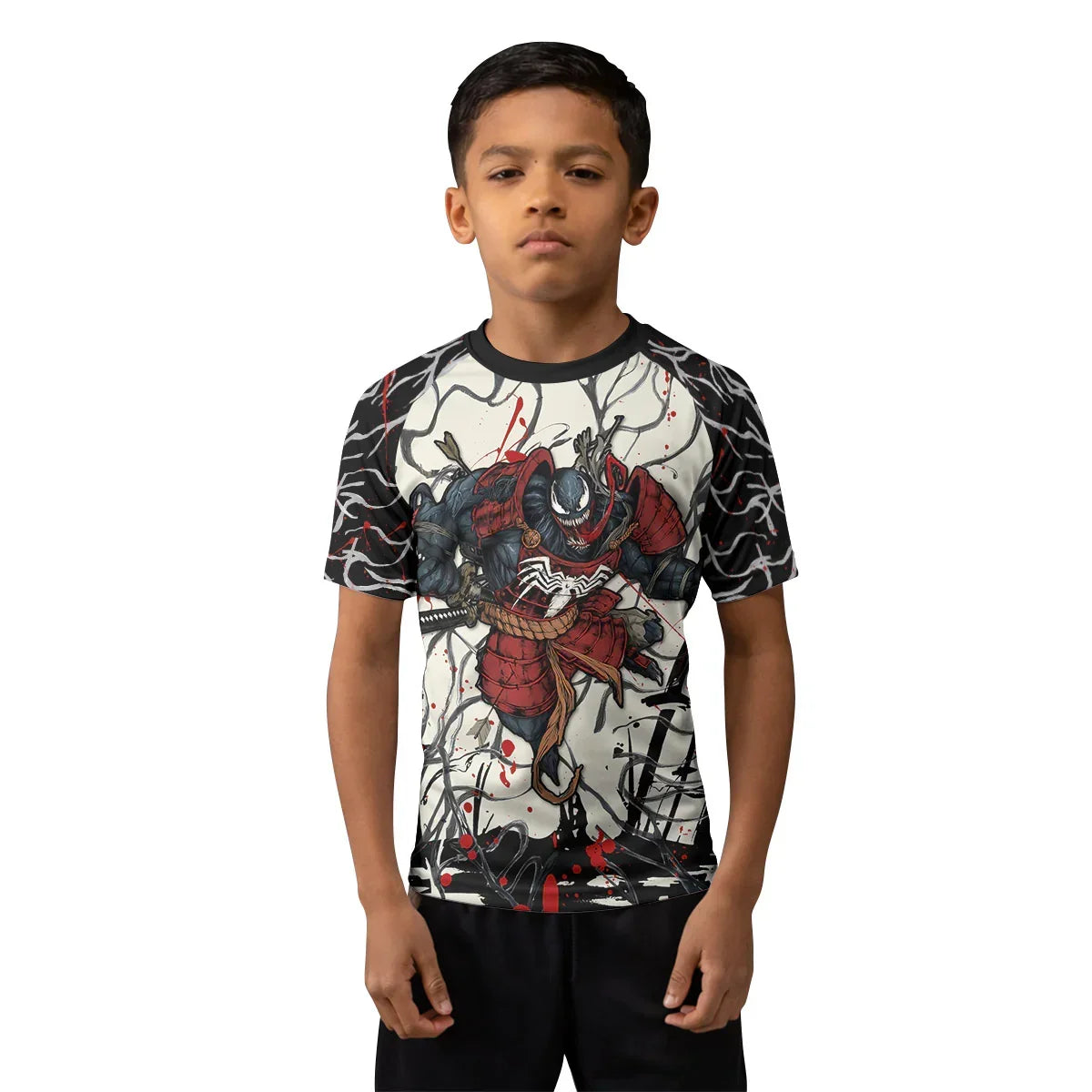 Venom Samurai Kids Rash Guard
