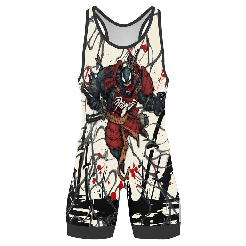 Venom Samurai Men's Wrestling Singlet