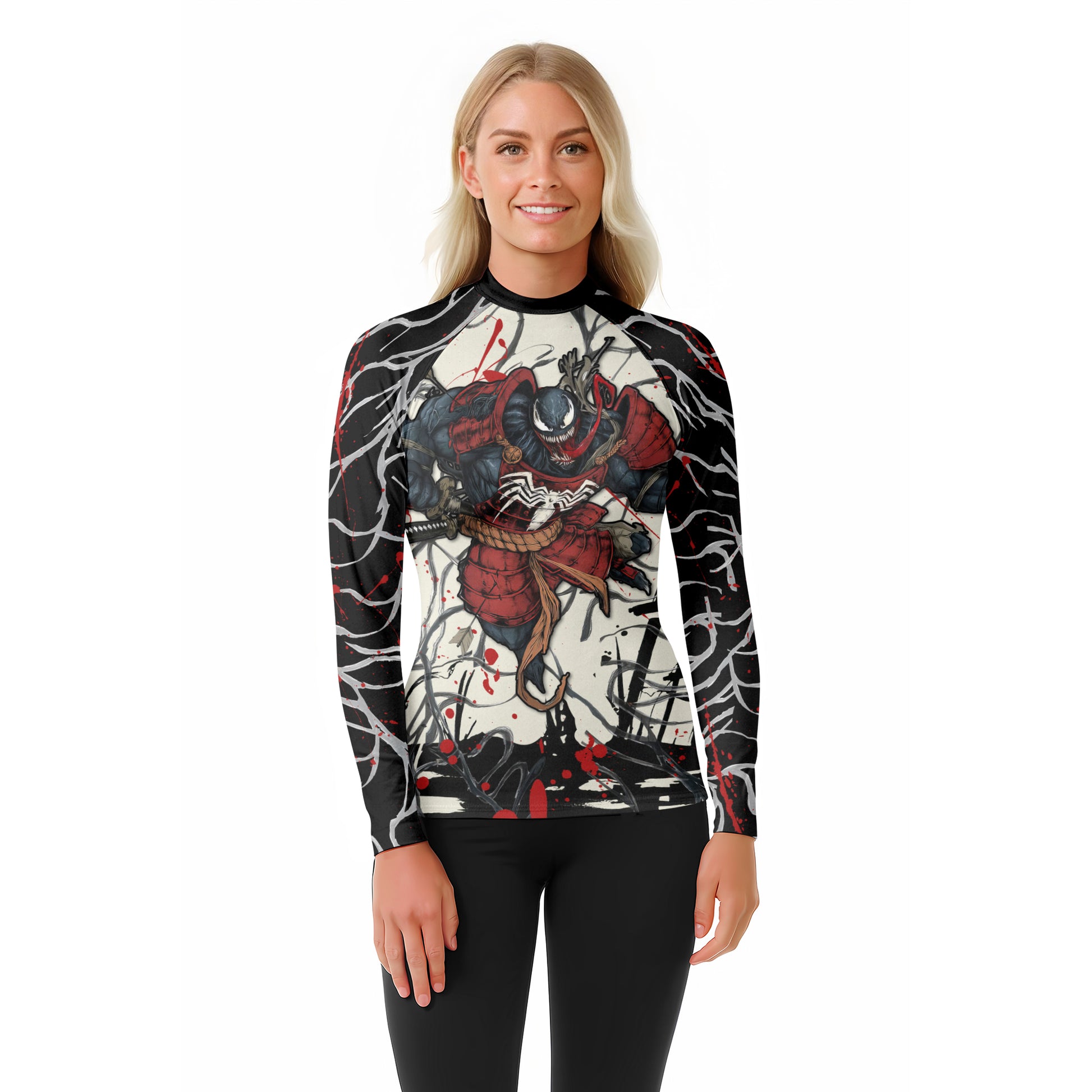 Venom Samurai Rash Guard