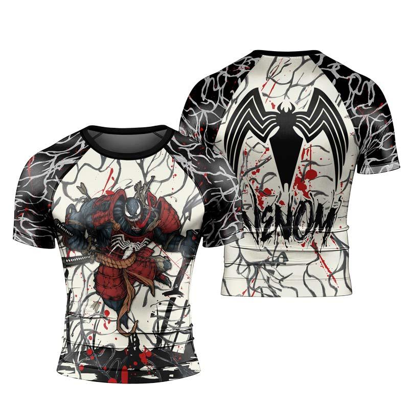 Venom Samurai Rash Guard - Ultimate Athletic Wear