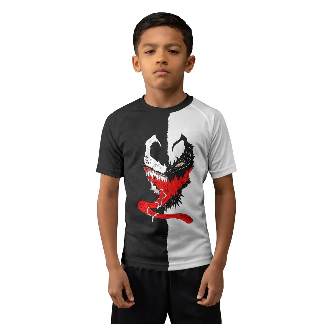 Venom Versus Anti-Venom Kids Rash Guard