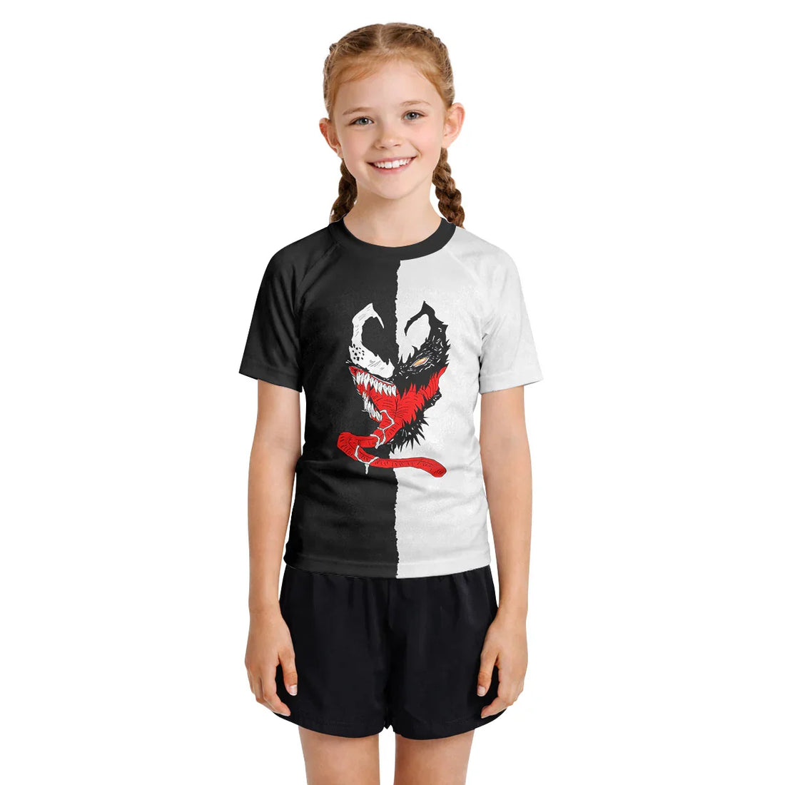 Venom Versus Anti-Venom Kids Rash Guard