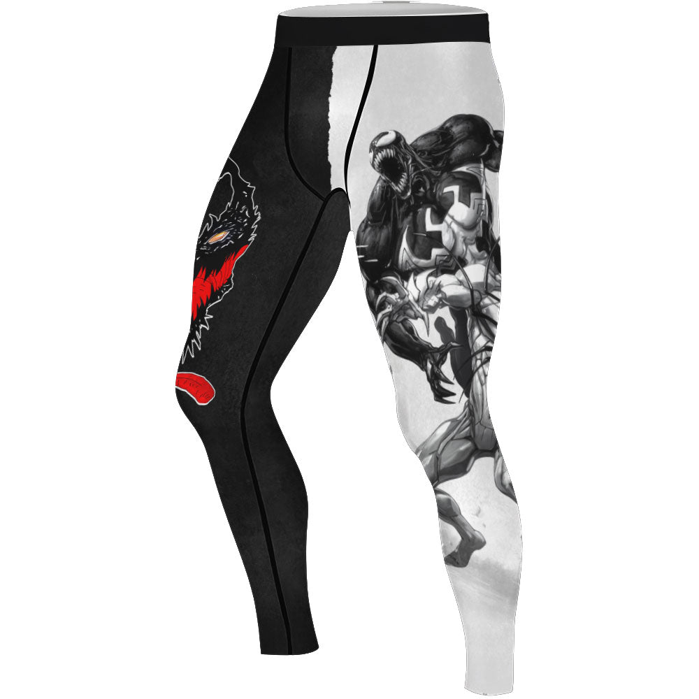 Venom Versus Anti-Venom Men's Compression Leggings