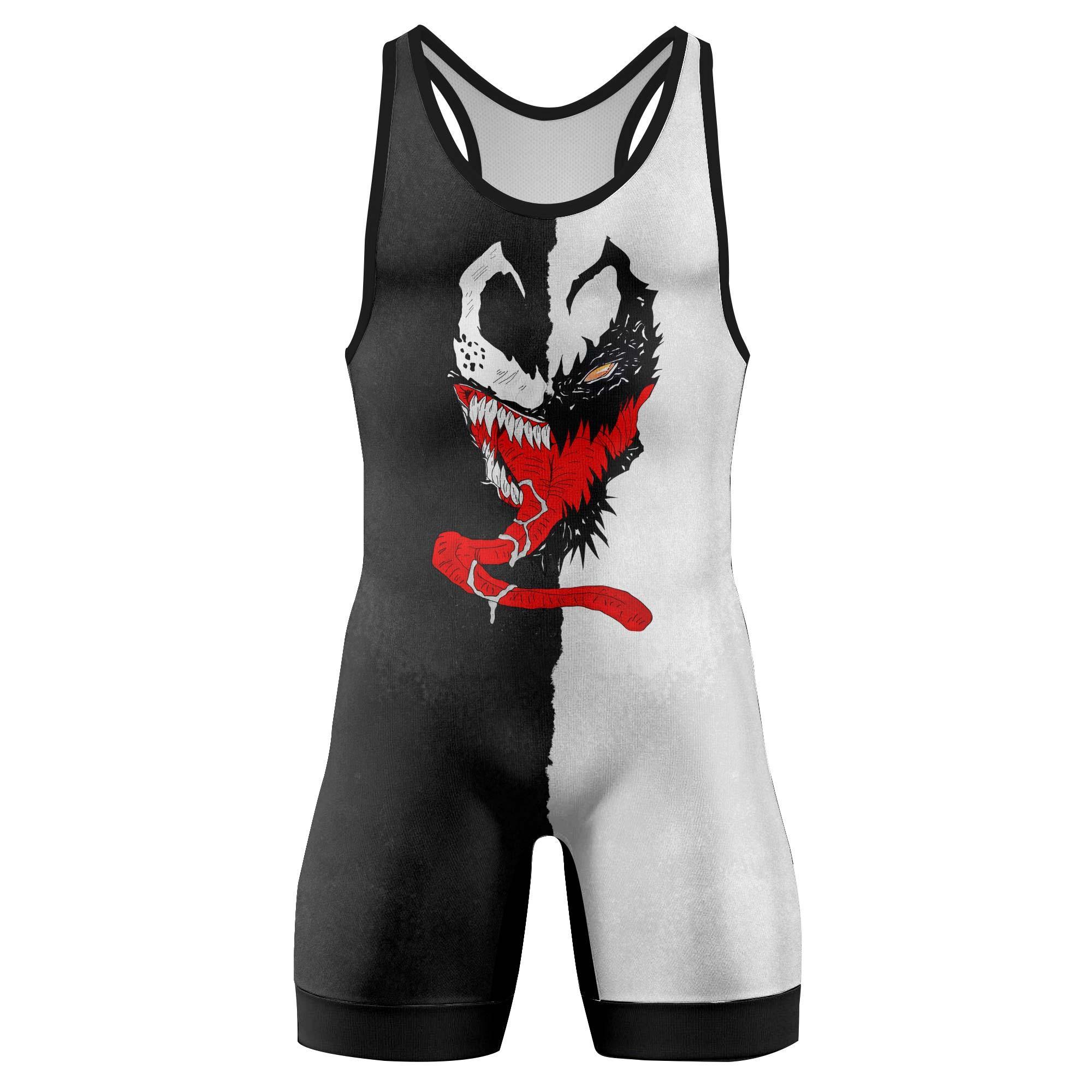 Venom Versus Anti-Venom Wrestling Singlet | Wrestling Singlet