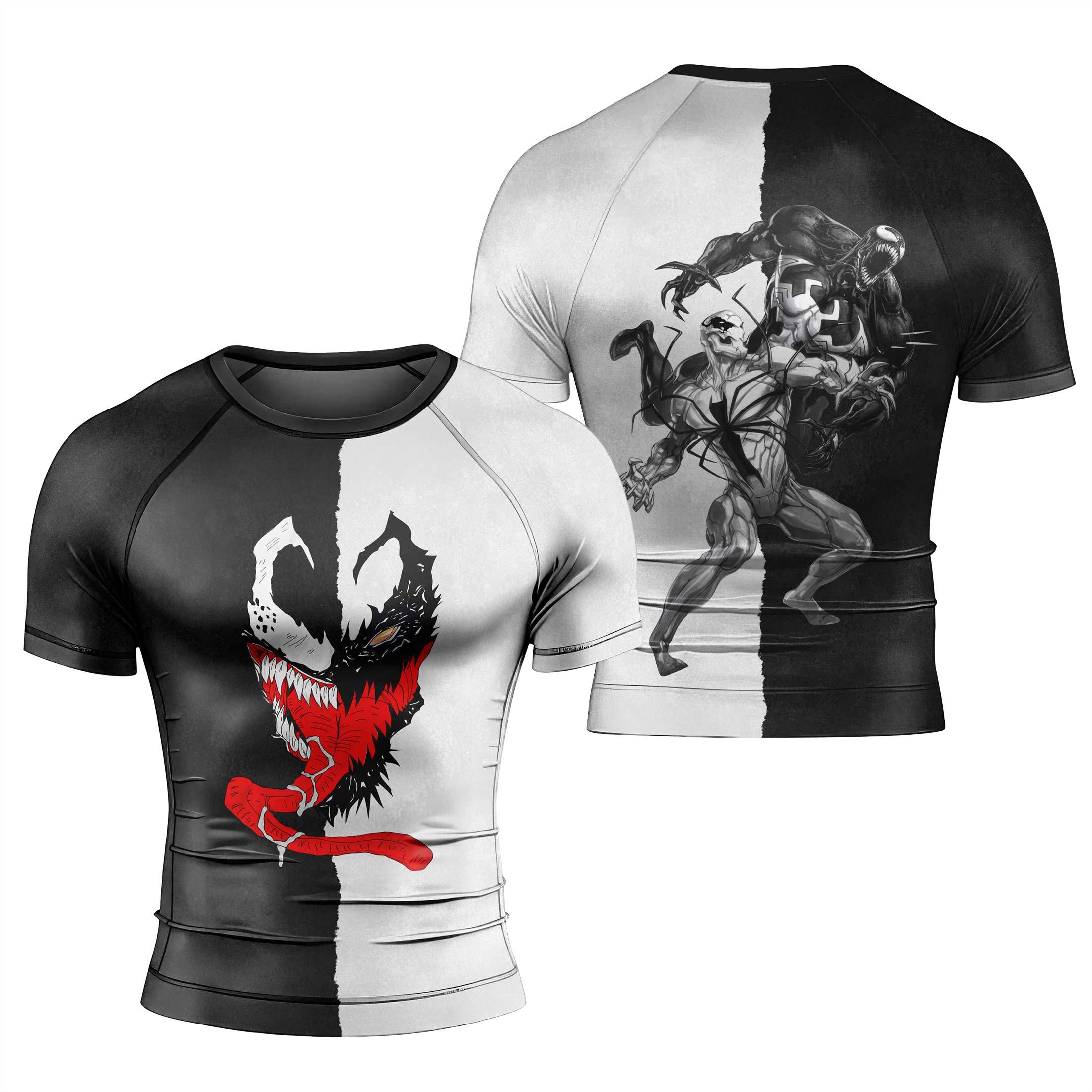 Venom Versus Anti-Venom Rash Guard | Athletic Wear