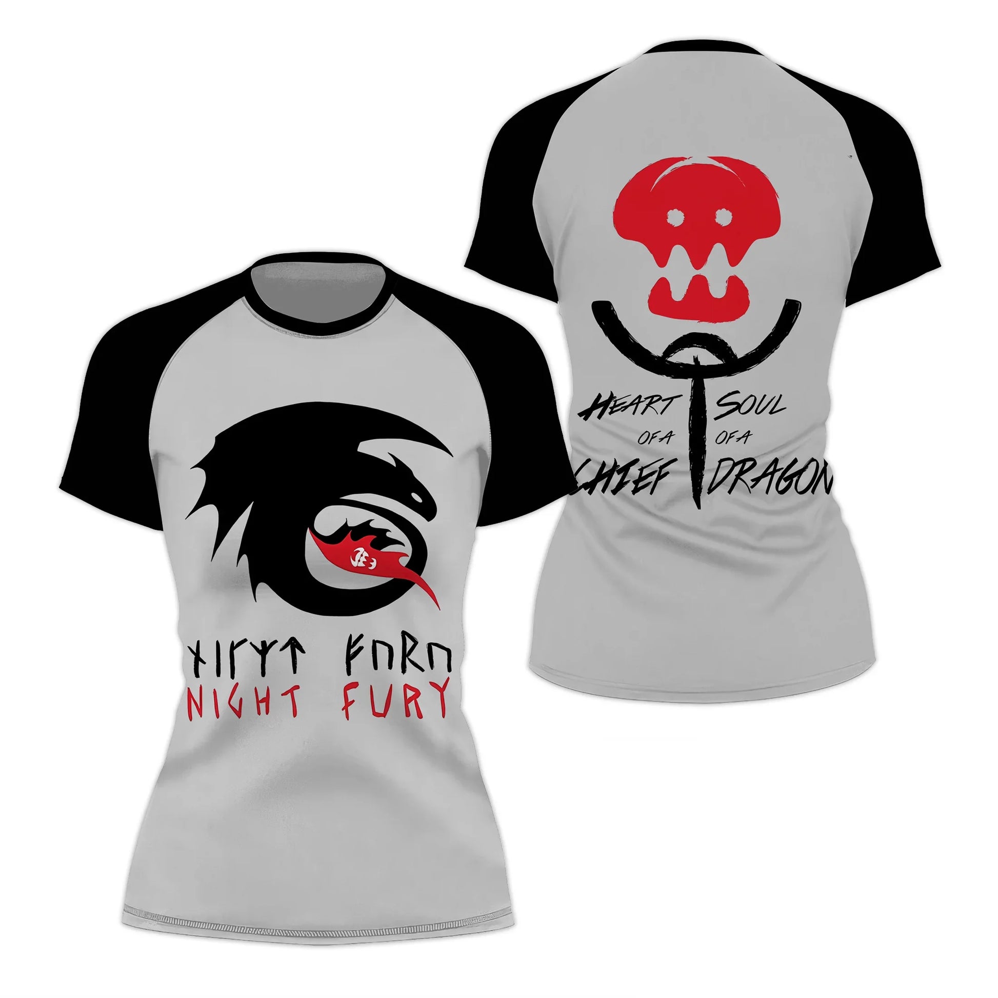 Viking Night Fury Toothless Rash Guard
