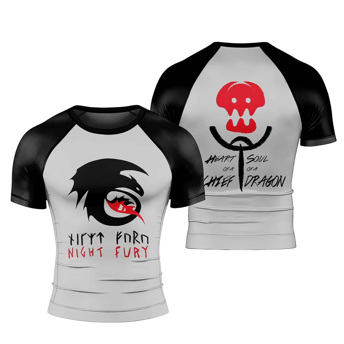 Viking Night Fury Toothless Rash Guard