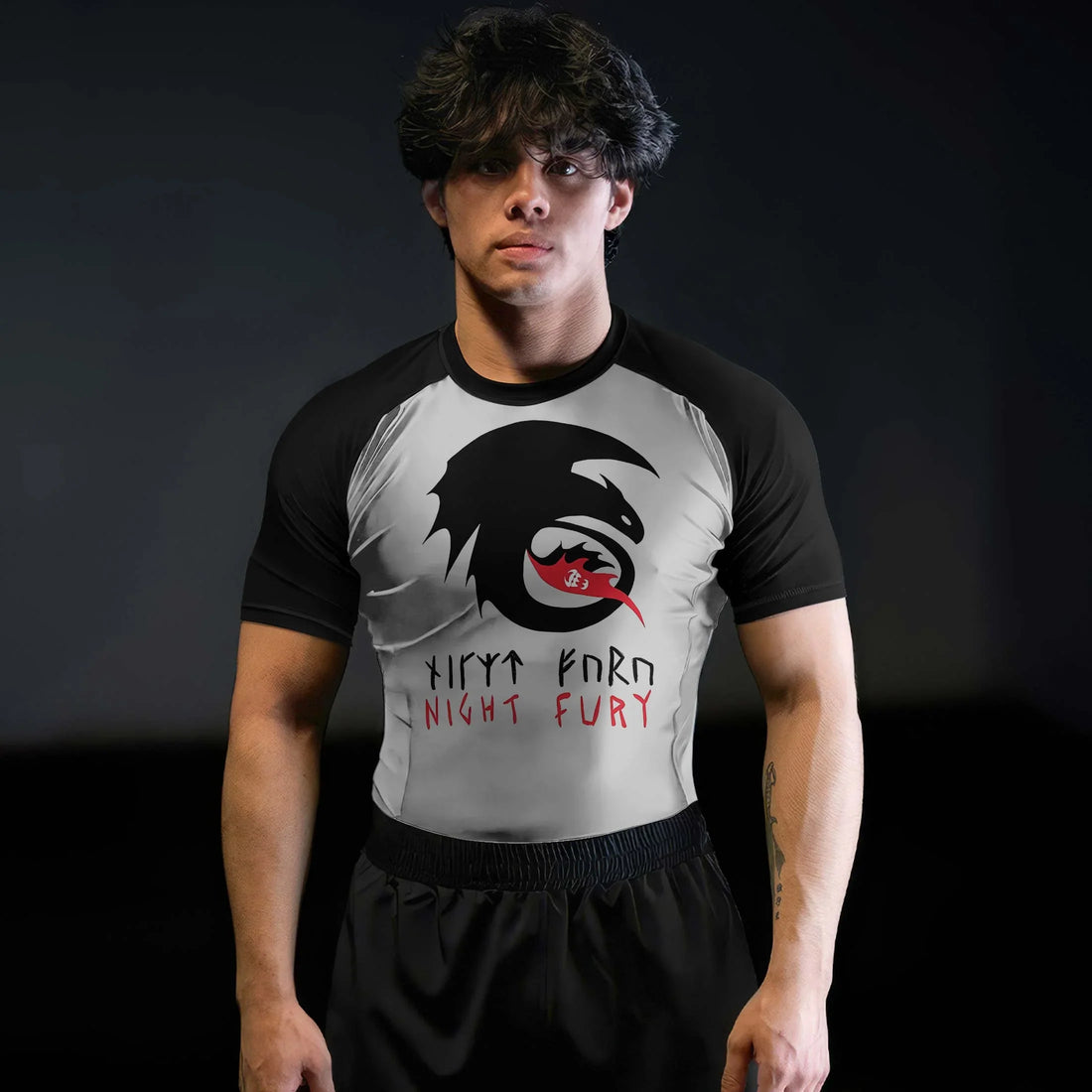 Viking Night Fury Toothless Rash Guard