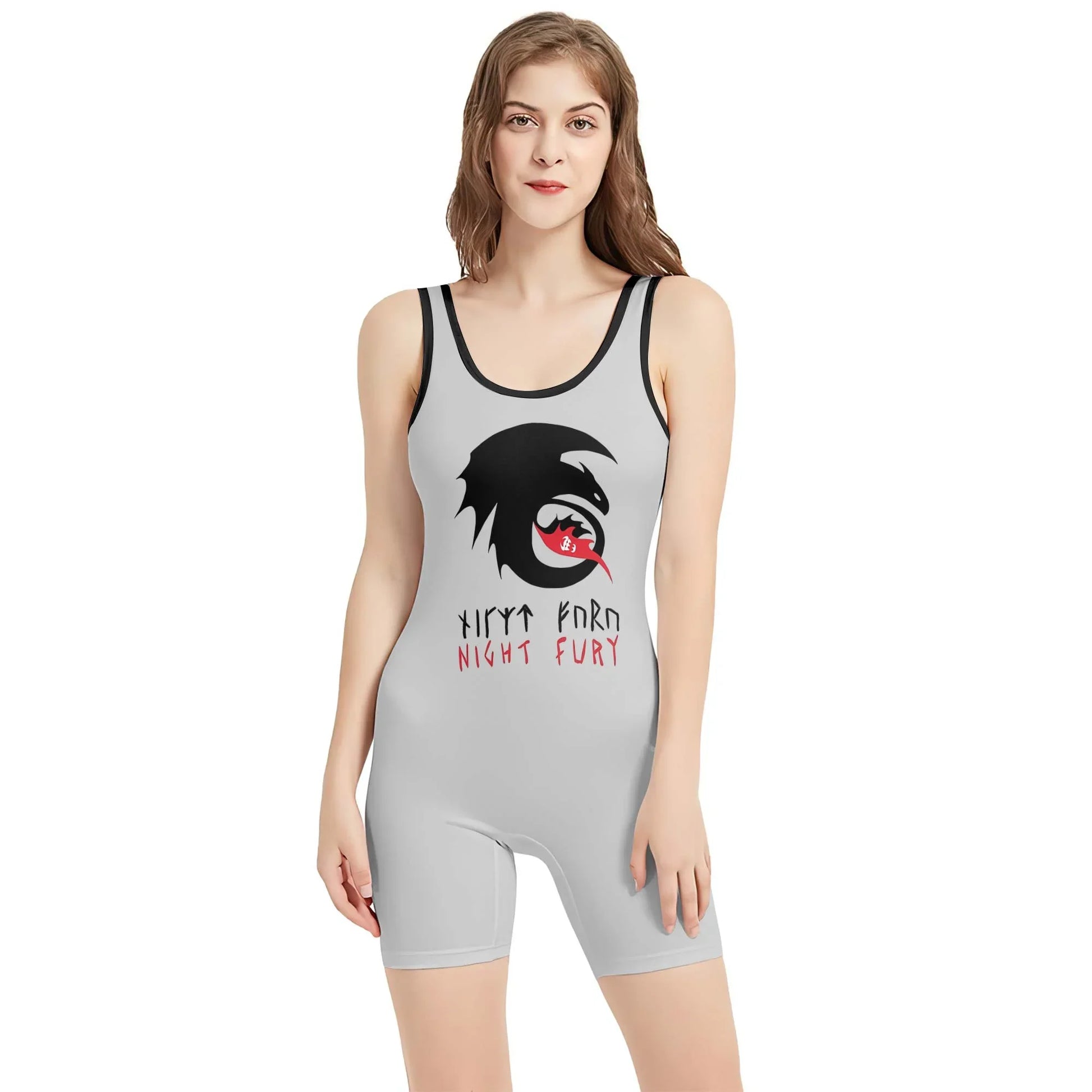 Viking Night Fury Toothless Wrestling Singlet