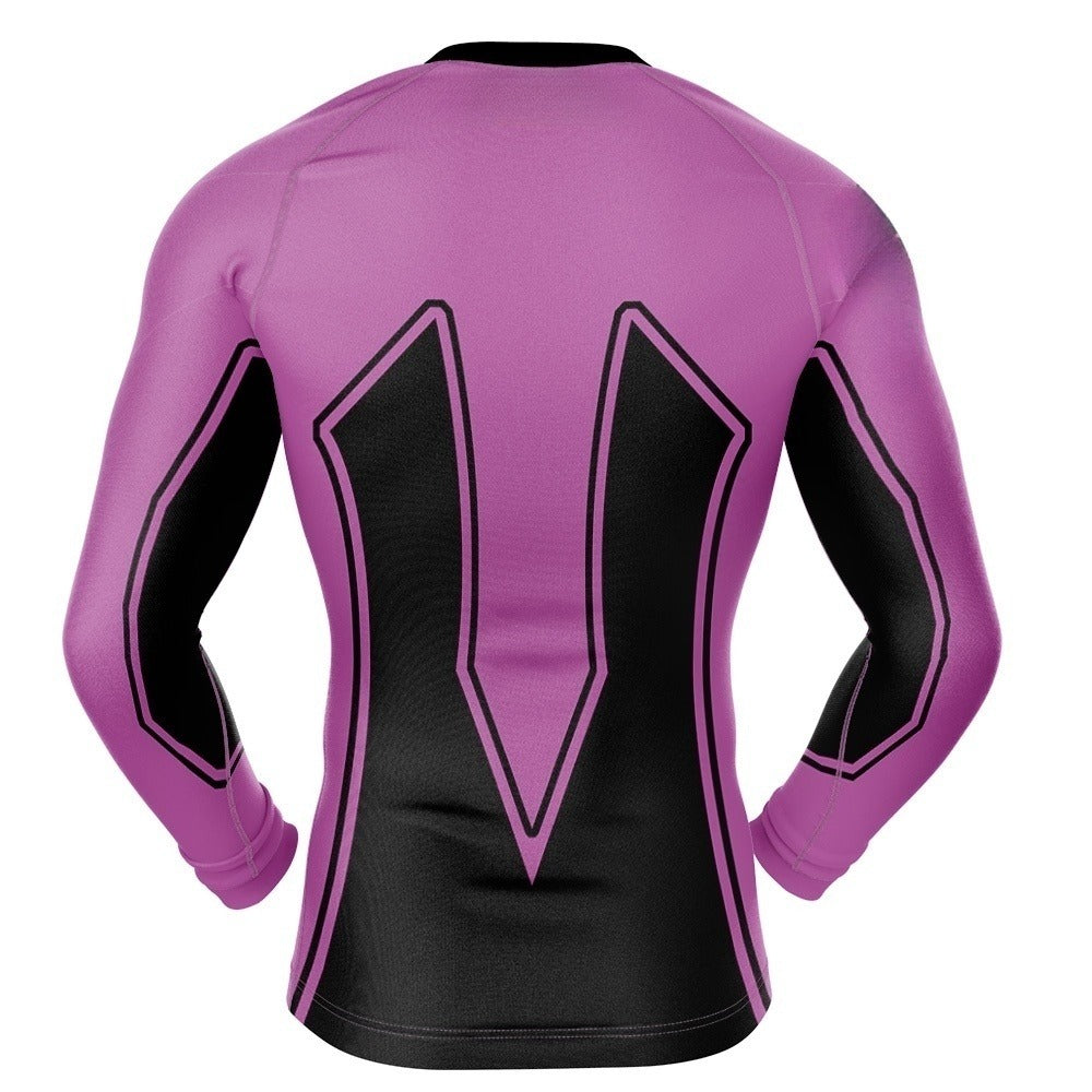 Violet Lantern Cosplay Rash Guard