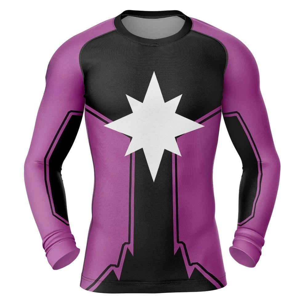 Violet Lantern Cosplay Rash Guard