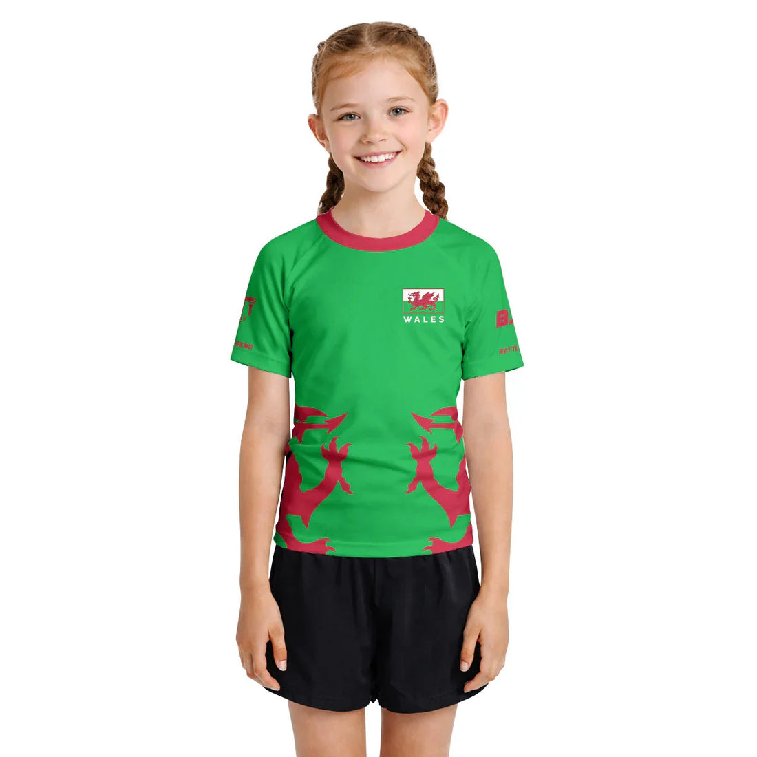 Wale Flag Kids Rash Guard