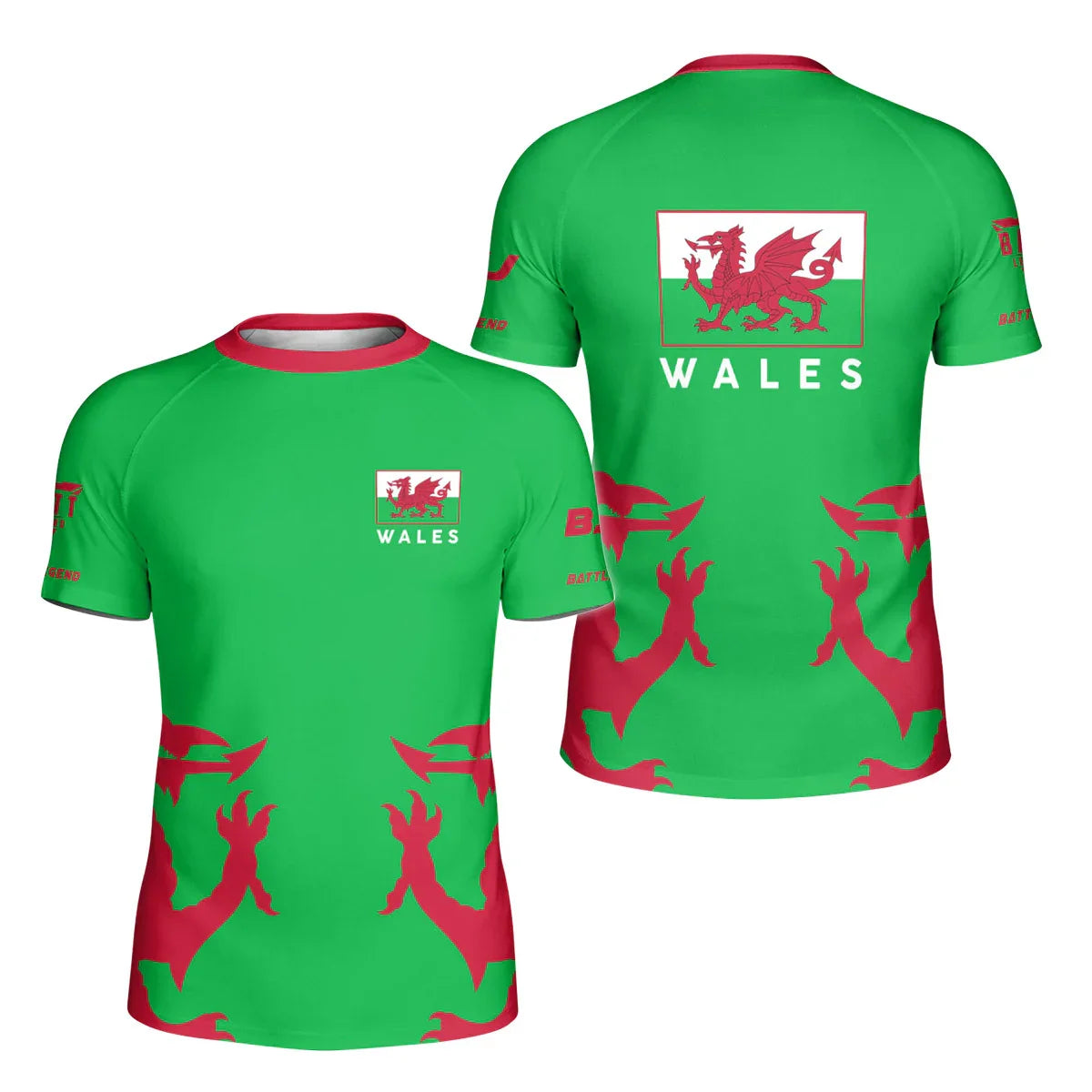 Wale Flag Kids Rash Guard