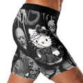 Wednesday Kitty Compression Shorts