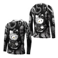 Wednesday Kitty Kids Rash Guard