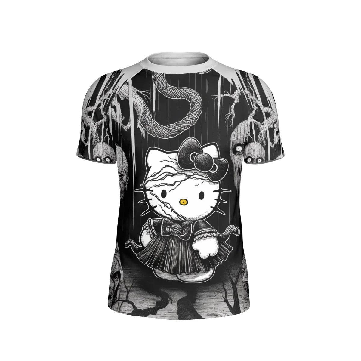 Wednesday Kitty Kids Rash Guard