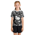Wednesday Kitty Kids Rash Guard