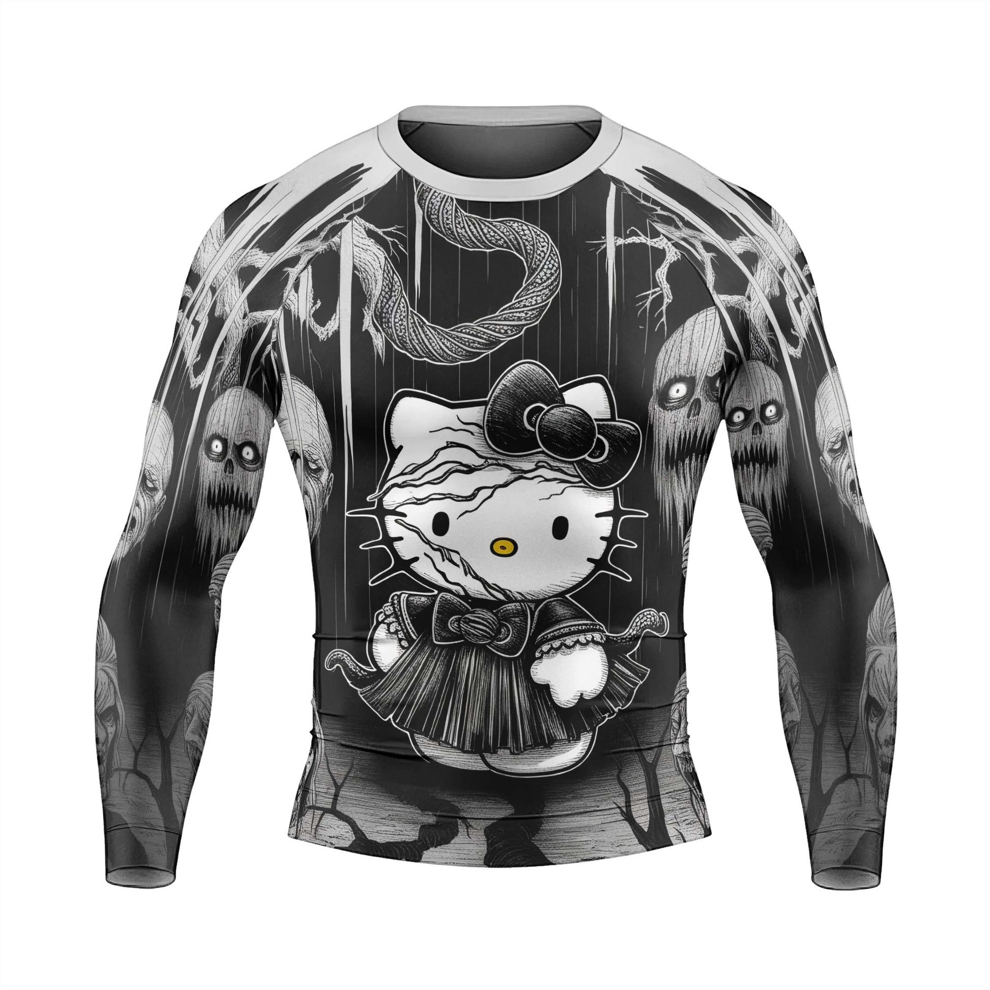 Wednesday Kitty Rash Guard