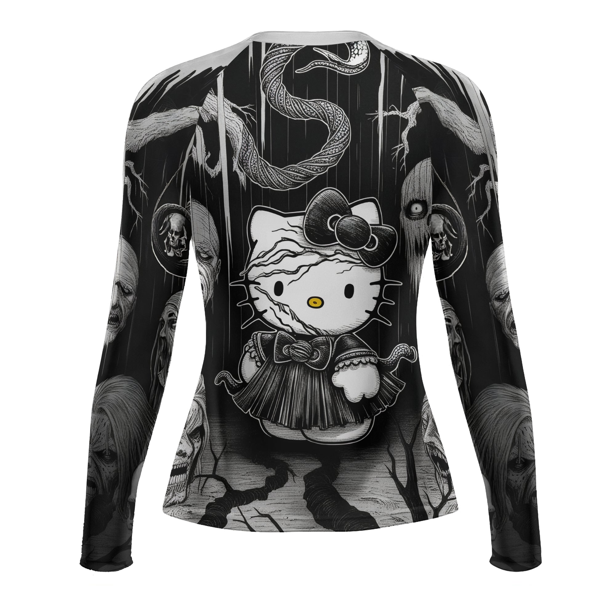 Wednesday Kitty Rash Guard